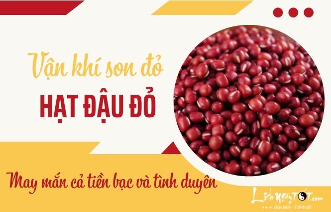 Bỏ hạt đậu đỏ vào túi đêm giao thừa Bo hat dau do vao tui dem giao thua
