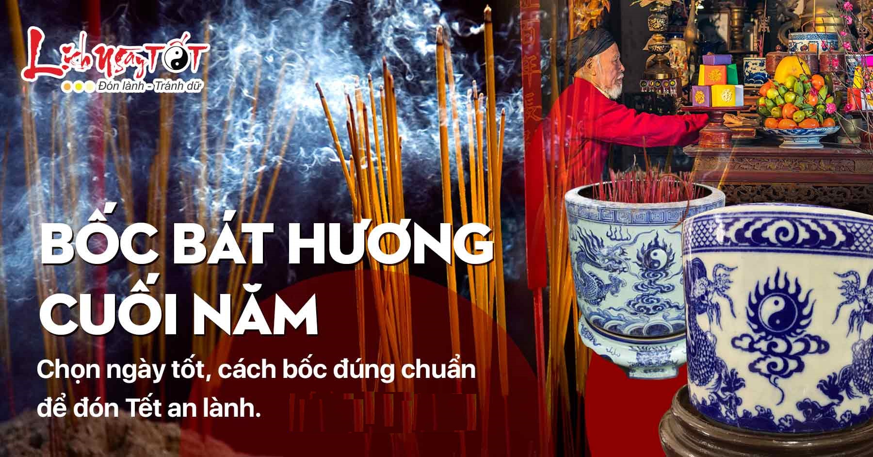 Bốc bát hương cuối năm Boc bat huong cuoi nam