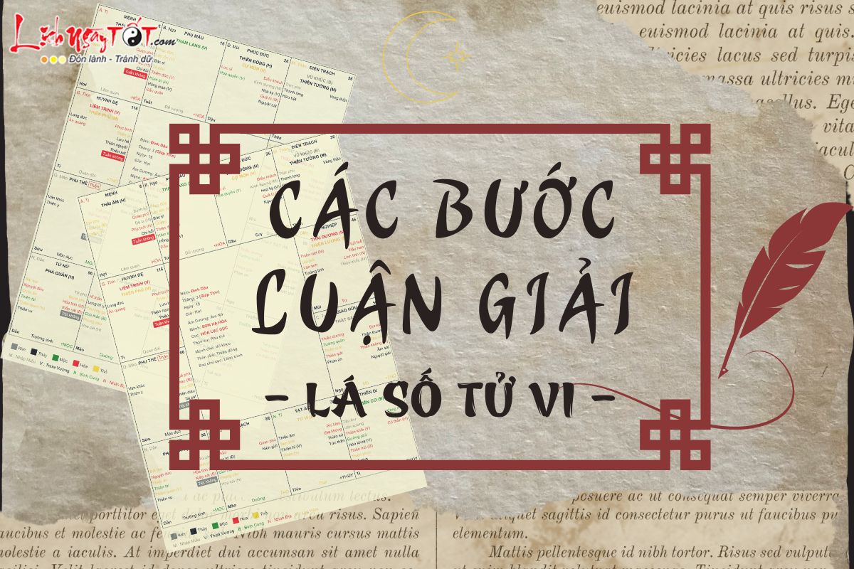 Các bước luận giải lá số tử vi Cac buoc luan giai la so tu vi