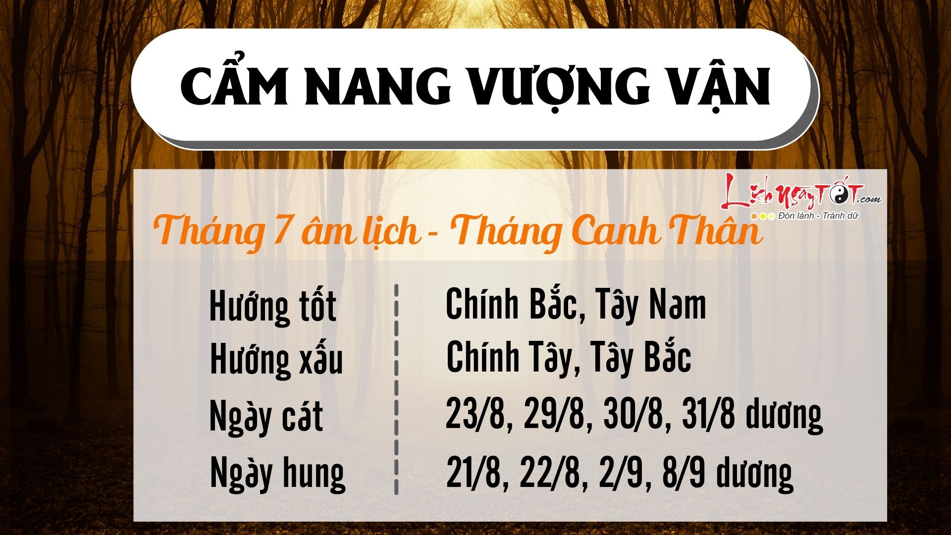 Cẩm nang vượng vận tháng 7/2023 Cam nang vuong van thang 7/2023