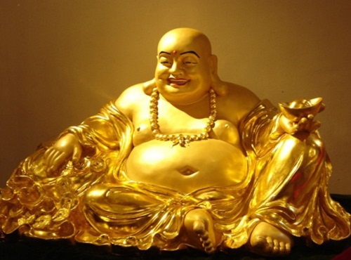 Dat tuong Phat Di Lac trong nha, o dau thi phu hop