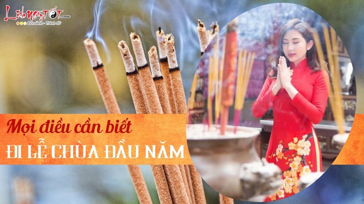 Đi lễ chùa đầu năm Di le chua dau nam