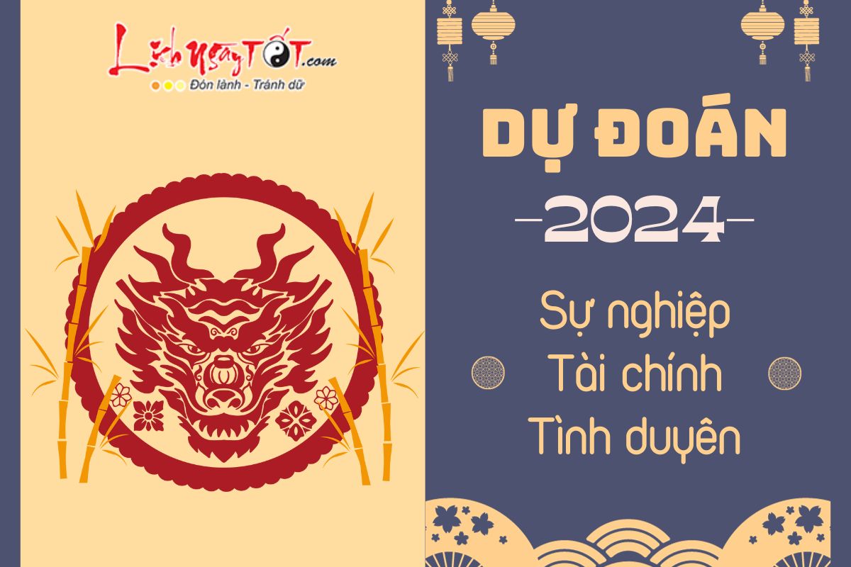 Dự đoán năm 2024 của tuổi Thìn Du doan nam 2024 cua tuoi Thin