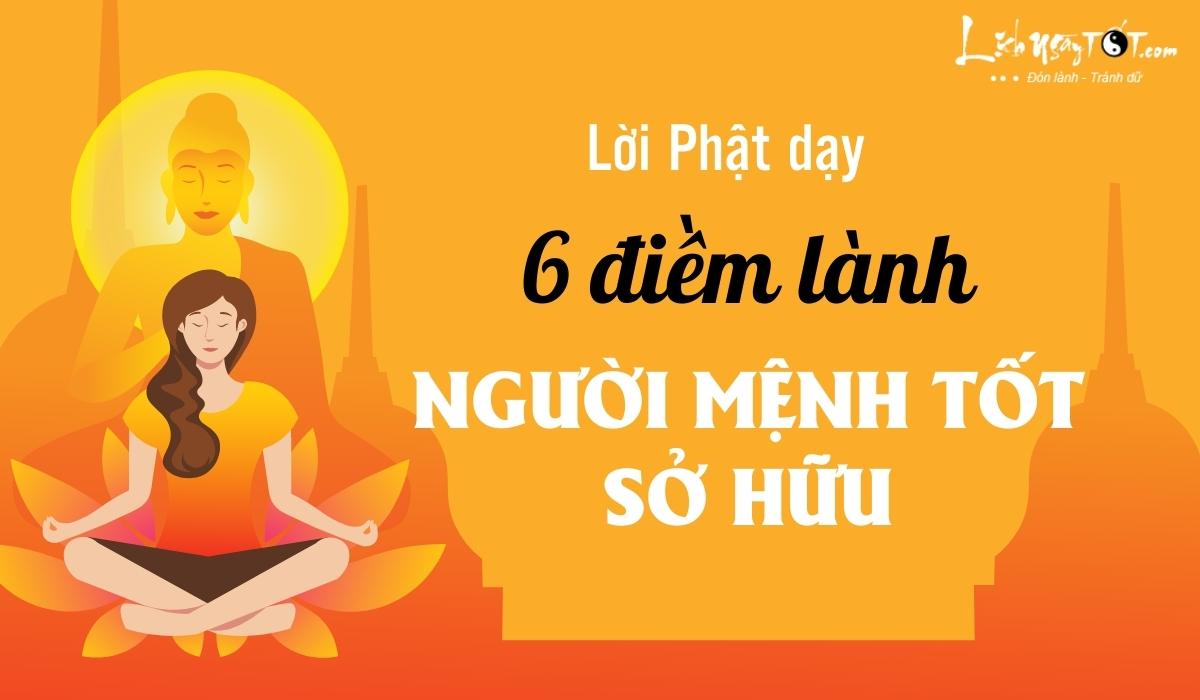 Phật dạy về đặc điểm của người mệnh tốt Phat day ve dac diem cua nguoi menh tot