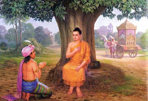 Đức Phật và chiếc xe chở đầy vàng