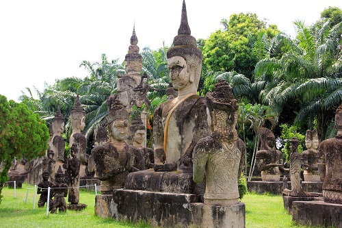 Ghé thăm vườn tượng Phật tại Lào Wat Xiengkuane hình ảnh Ghe tham vuon tuong Phat tai Lao Wat Xiengkuane hinh anh