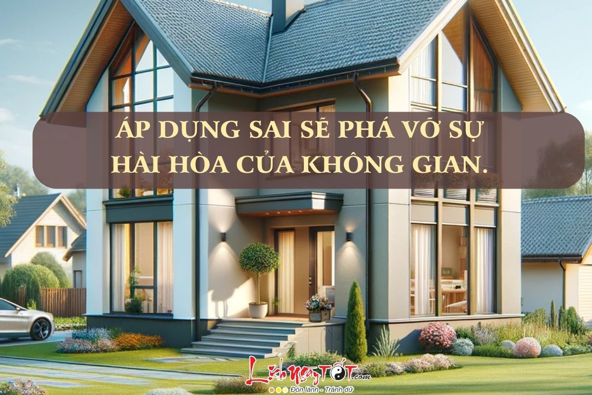 Han che su thai qua trong phong thuy