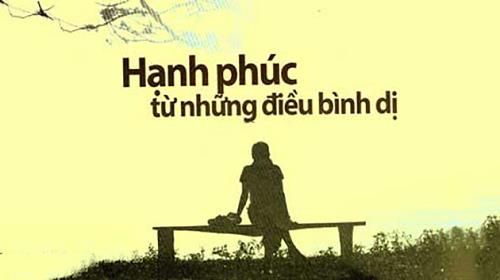 hanh phuc den tu nhung dieu gian di