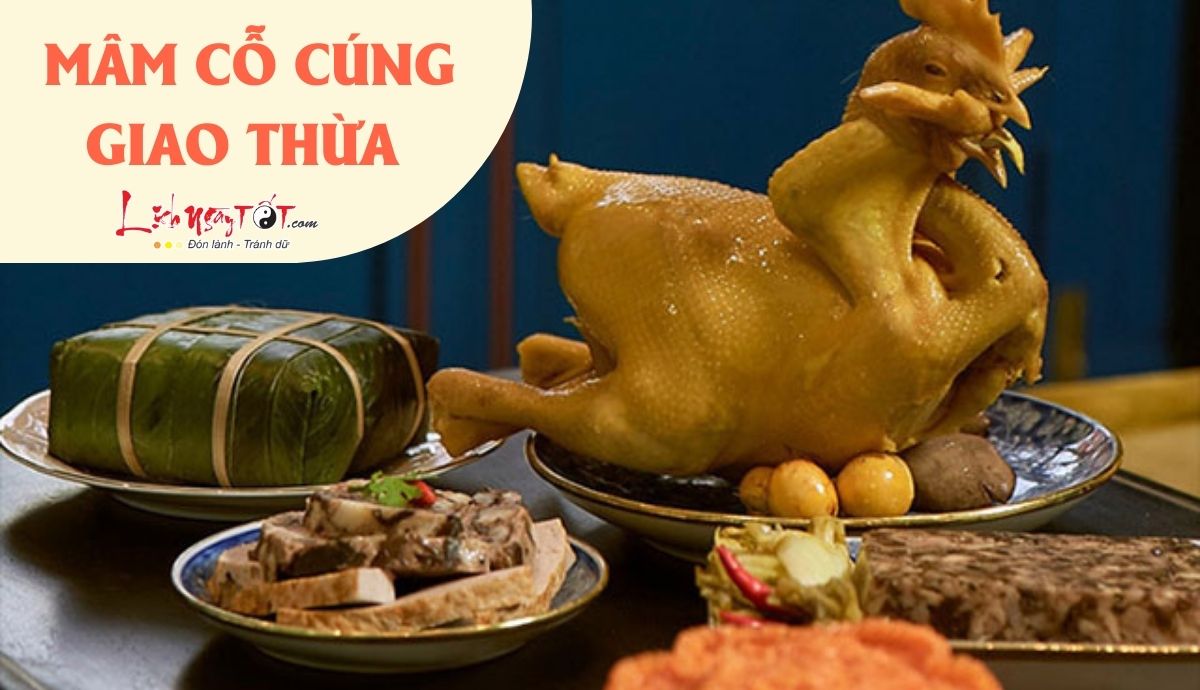 Mam co cung giao thua, sam le cung giao thua