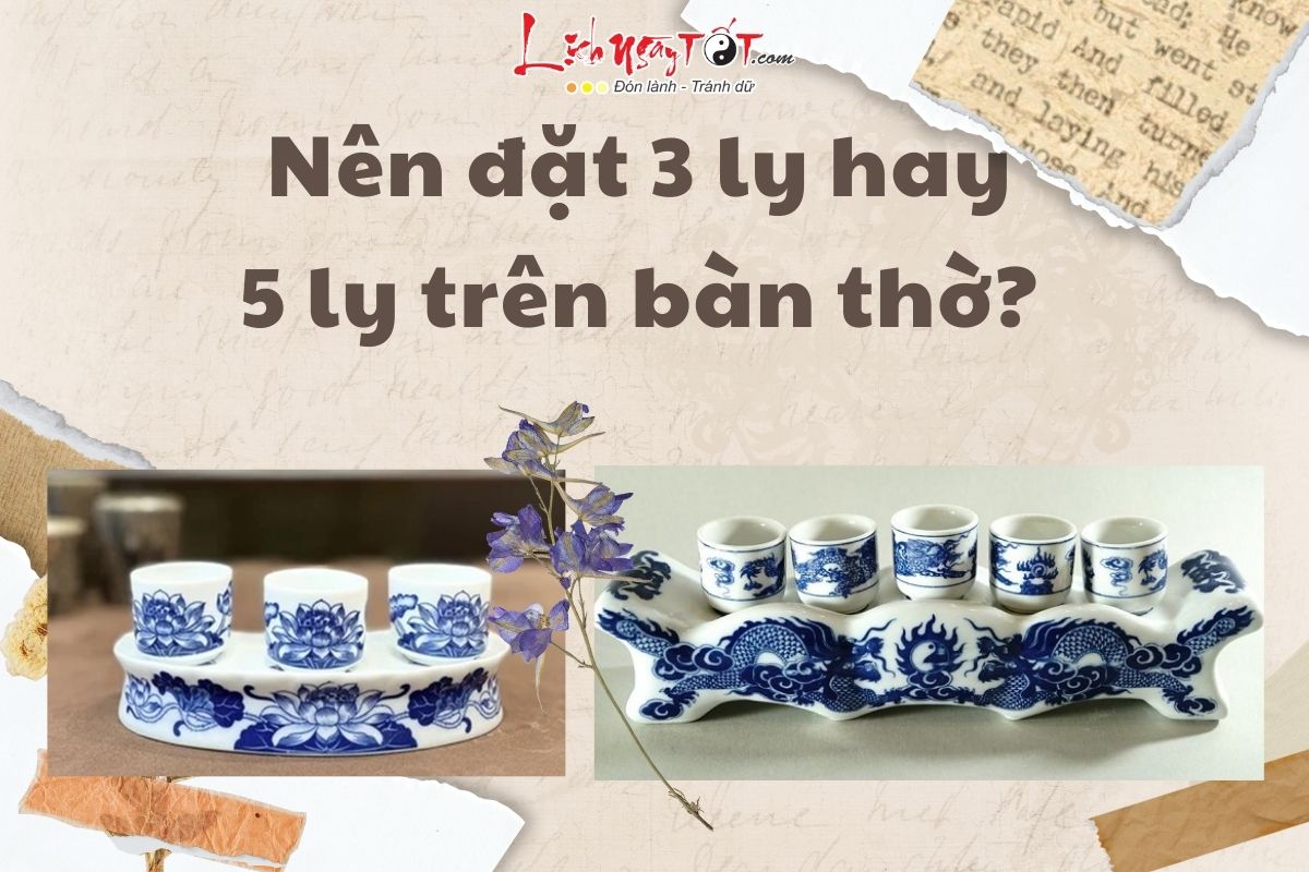 Nên đặt 3 ly hay 5 ly Nen dat 3 ly hay 5 ly