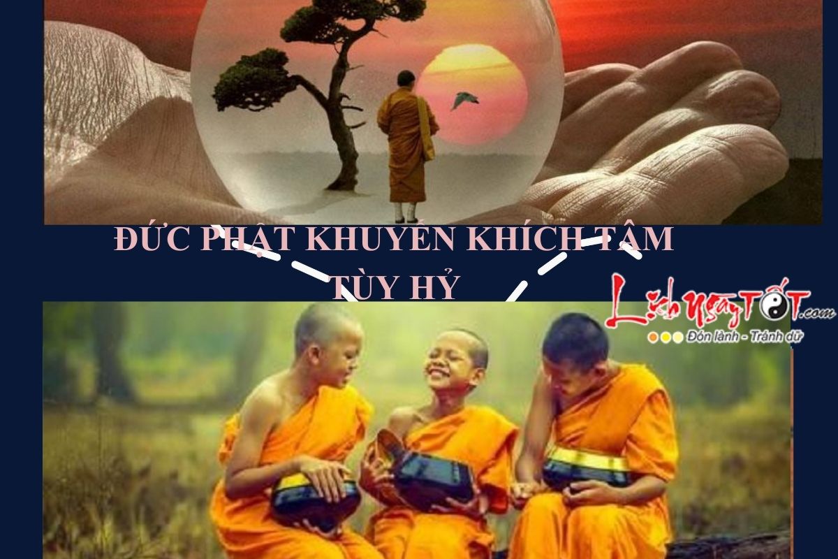 Phật khuyến khích tâm tùy hỷ Phat khuyen khich tam tuy hy
