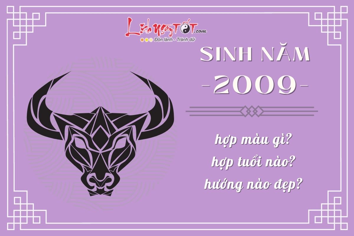 Sinh năm 2009 - Tuổi Kỷ Sửu Sinh nam 2009 - Tuoi Ky Suu