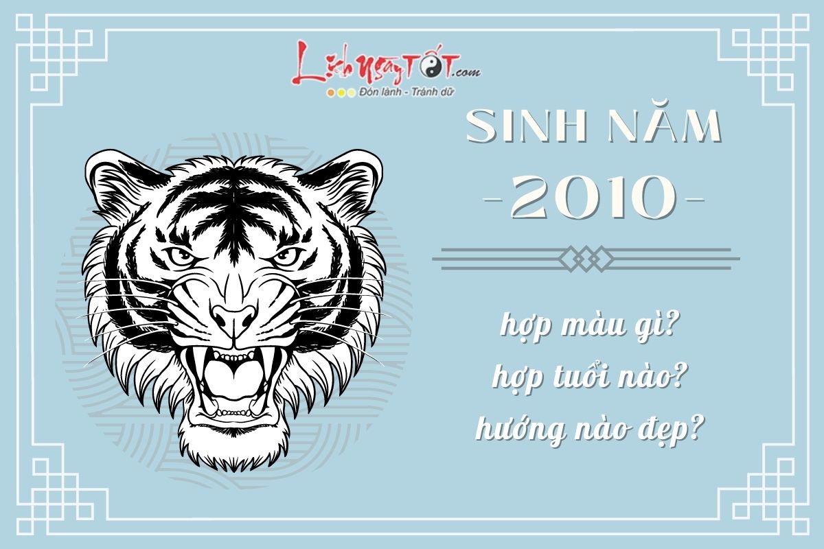 Sinh nam 2010 - Tuoi Canh Dan