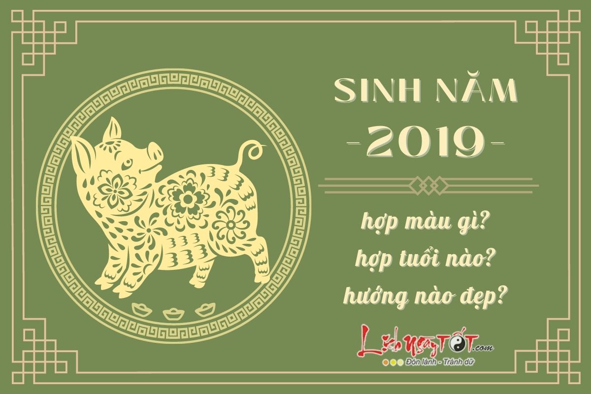 Sinh năm 2019 hợp gì Sinh nam 2019 hop gi