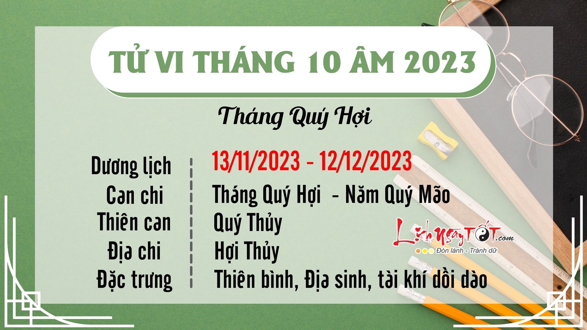 Tổng quan tử vi tháng 10/2023 âm lịch của 12 con giáp Tong quan tu vi thang 10/2023 am lich cua 12 con giap