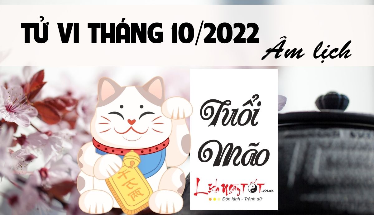 Tu vi thang 10/2022 tuoi Mao Am lich