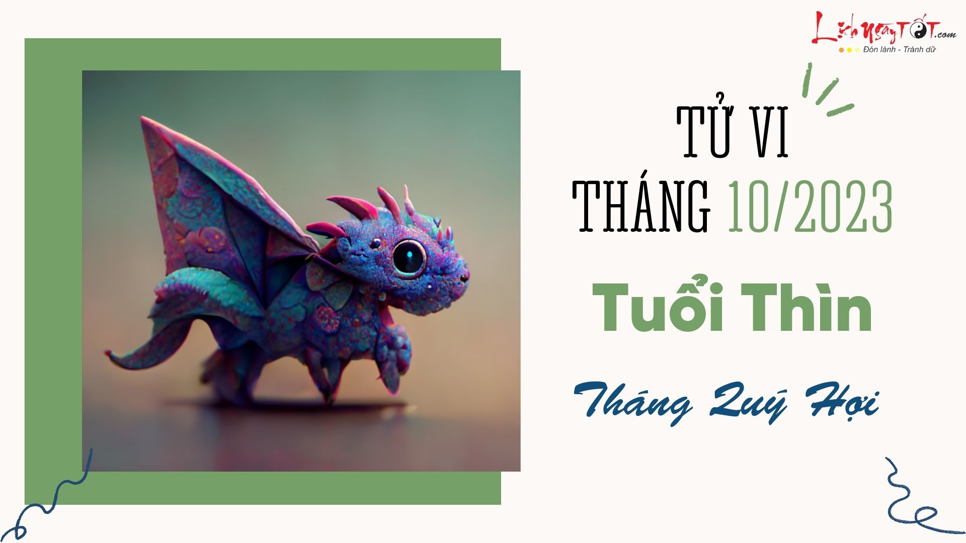 Tu vi thang 10/2023 tuoi Thin am lich