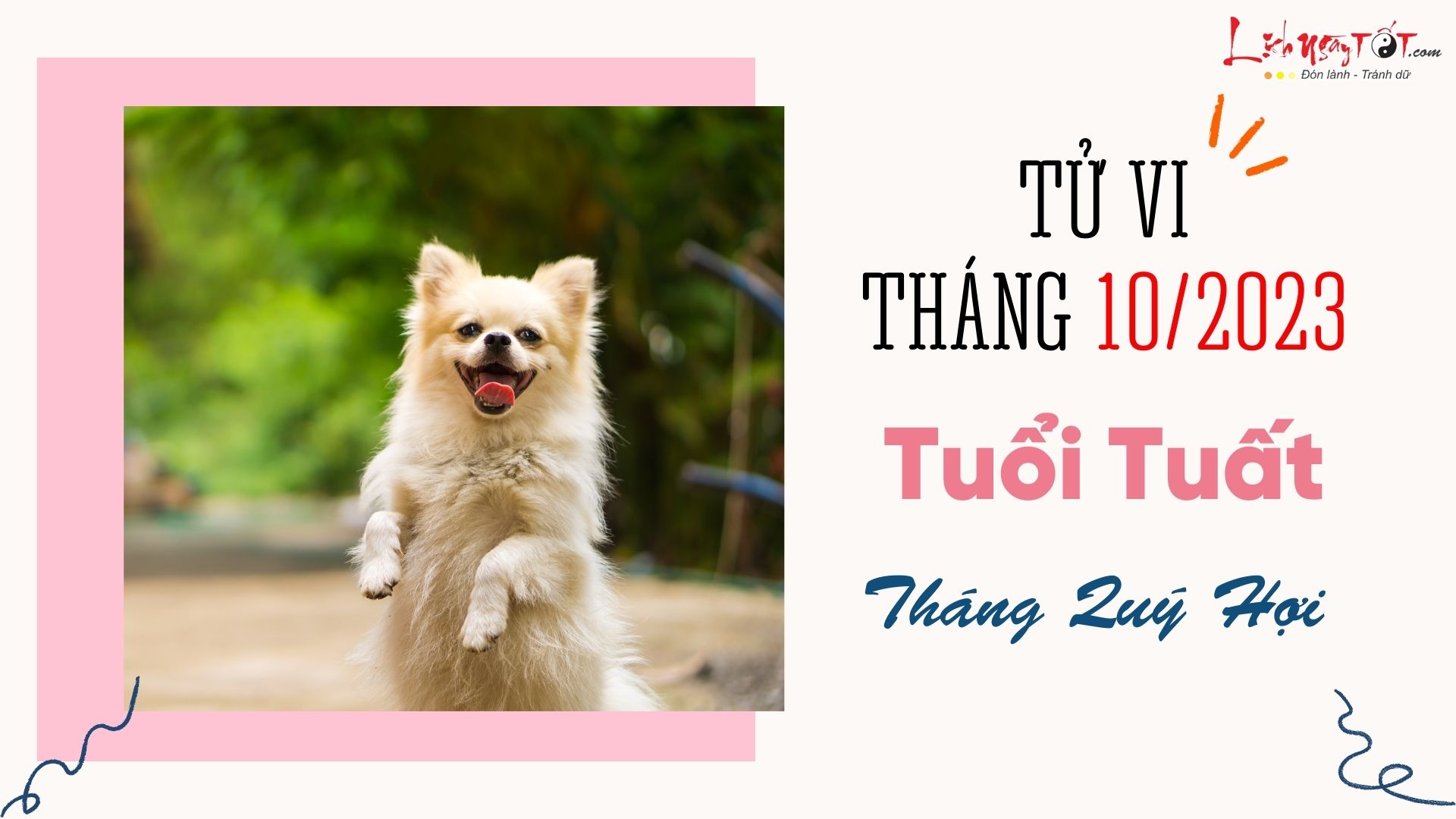 Tử vi tháng 10/2023 tuổi Tuất âm lịch Tu vi thang 10/2023 tuoi Tuat am lich