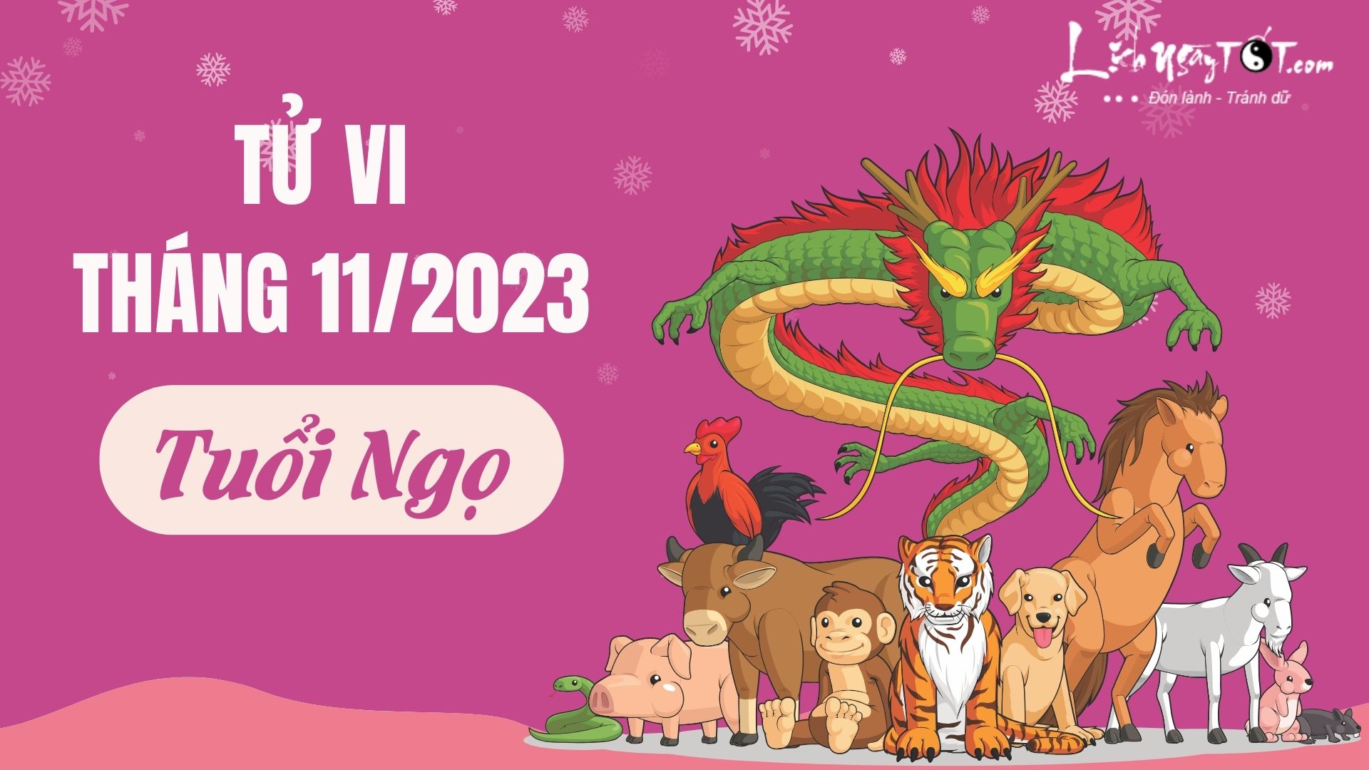 Tu vi thang 11/2023 tuoi Ngo am lich