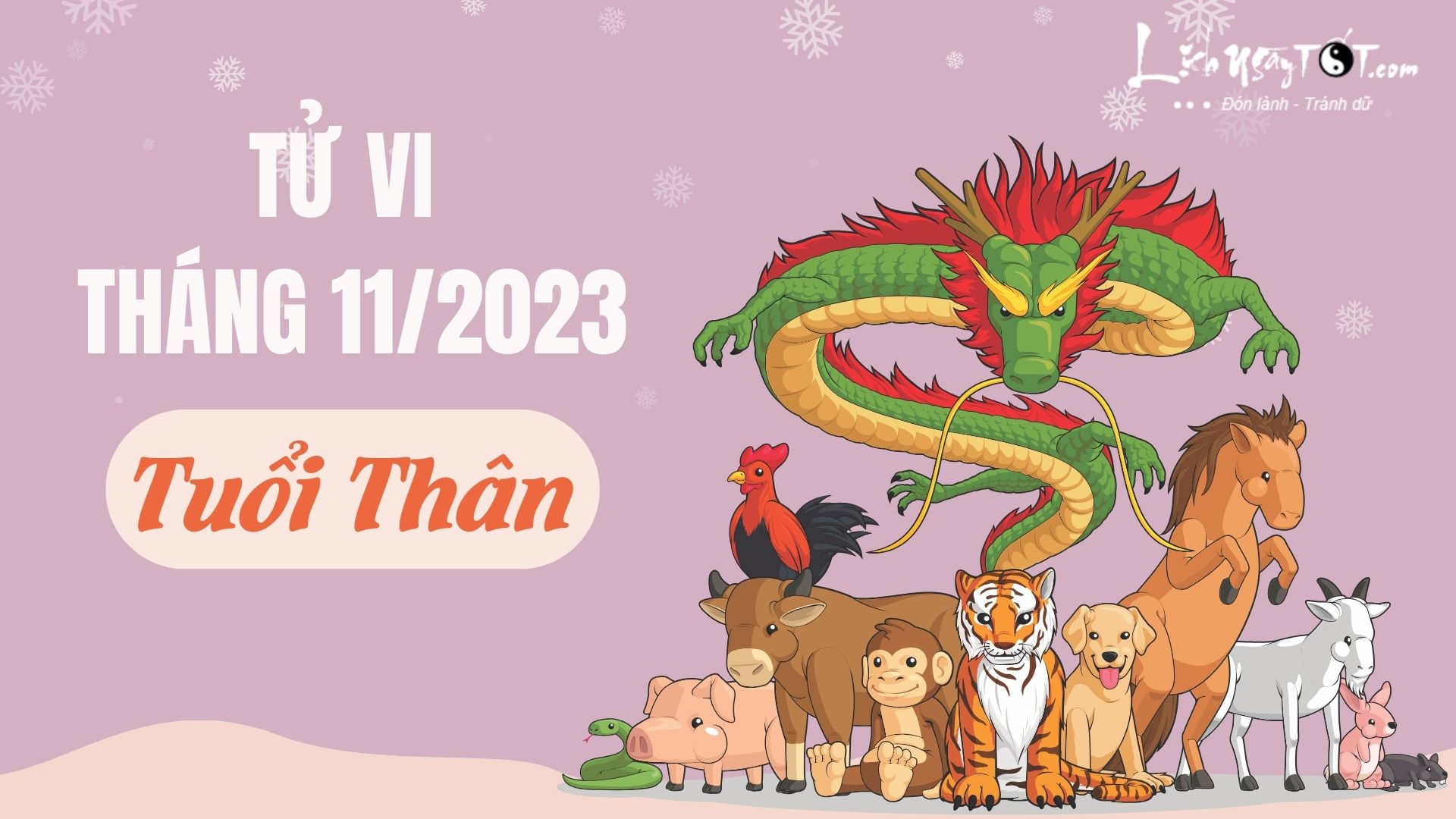 Tu vi thang 11/2023 tuoi Than am lich