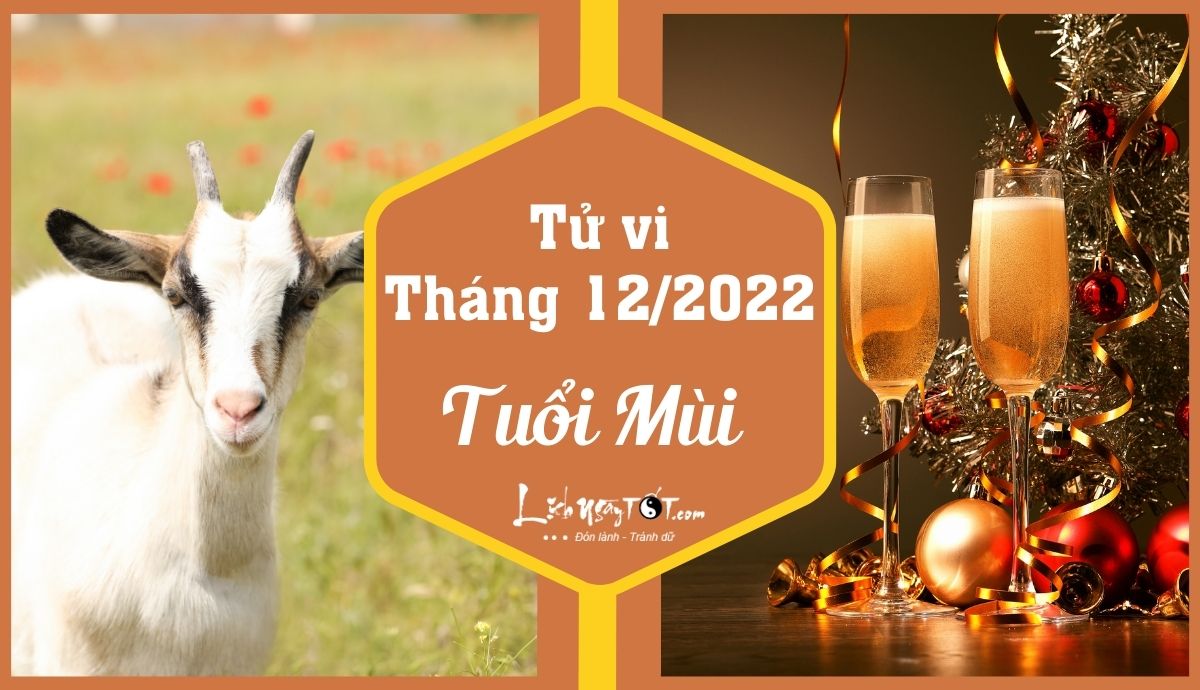 Tử vi tháng 12/2022 tuổi Mùi âm lịch Tu vi thang 12/2022 tuoi Mui am lich