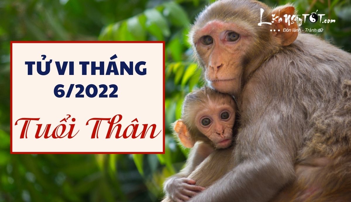 Tu vi thang 6/2022 tuoi Than am lich