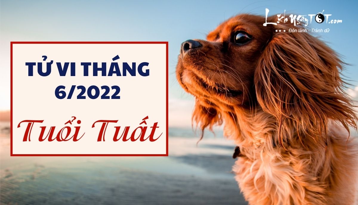 Tử vi tháng 6/2022 tuổi Tuất âm lịch Tu vi thang 6/2022 tuoi Tuat am lich