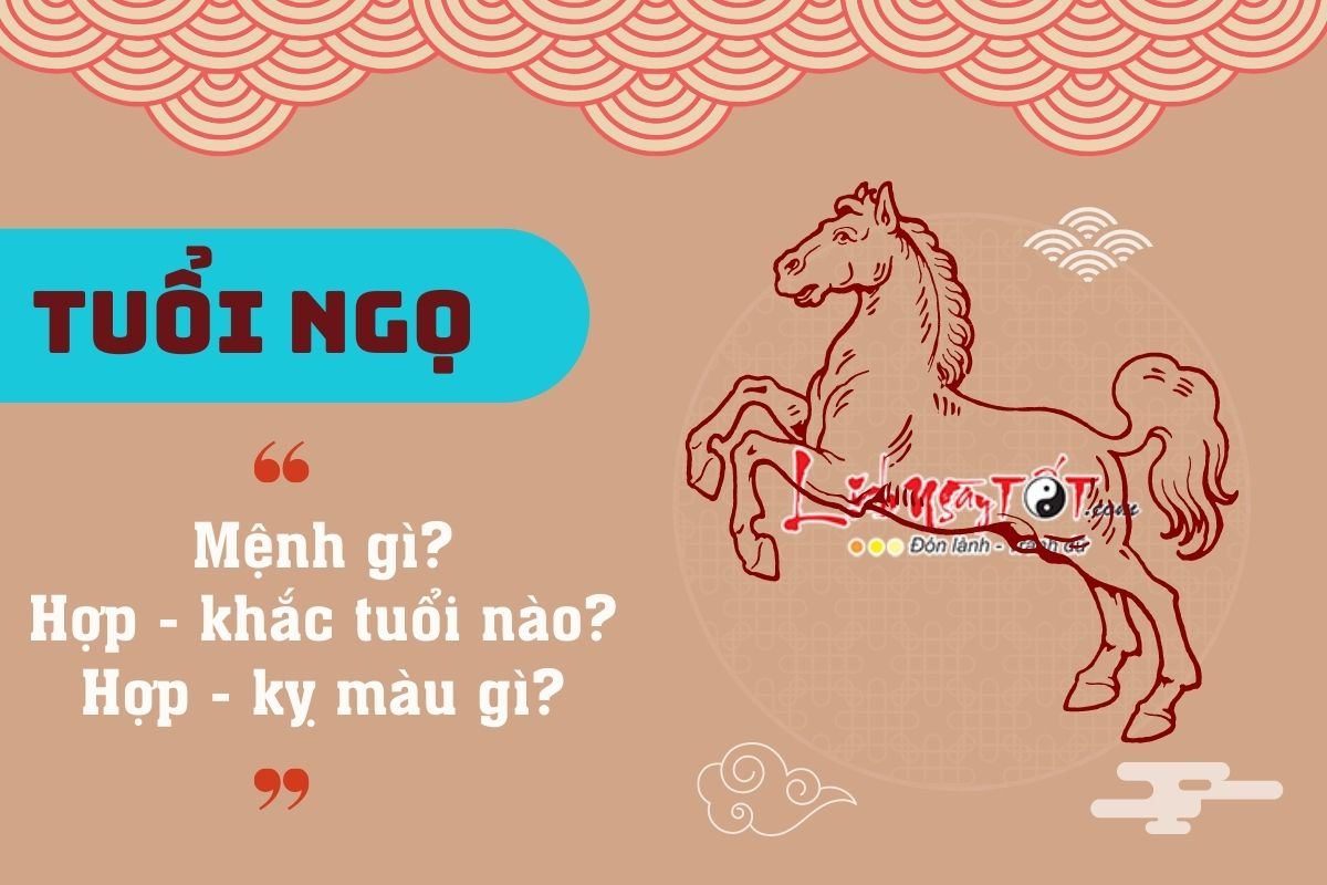 Tuổi Ngọ hợp màu gì Tuoi Ngo hop mau gi