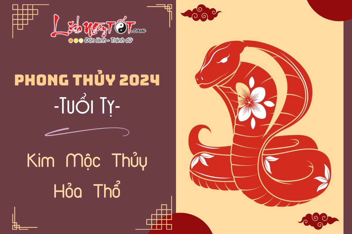 Tuổi Tỵ năm 2024 theo ngũ hành Tuoi Ty nam 2024 theo ngu hanh