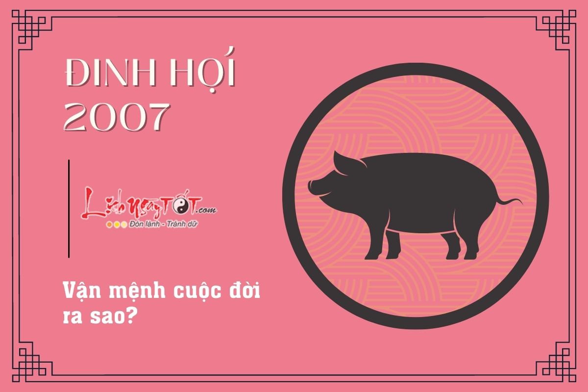 Vận mệnh tuổi Đinh Hợi 2007 Van menh tuoi Dinh Hoi 2007