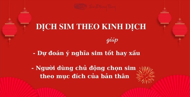 Xem phong thuy sim kinh dich