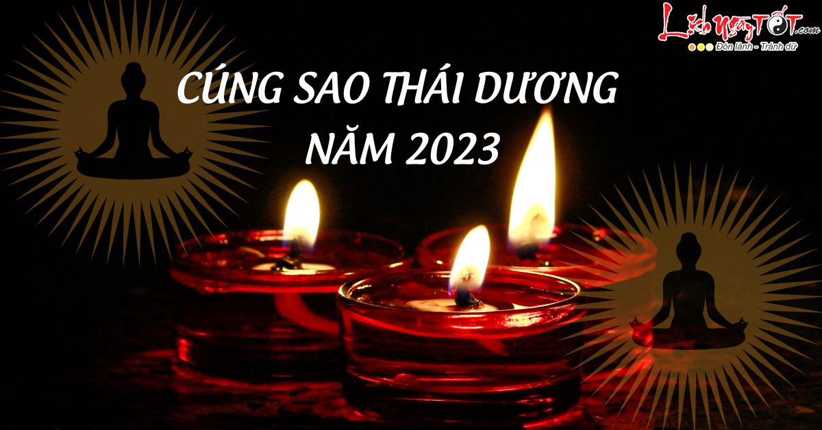 Cach cung sao Thai Duong nam 2023