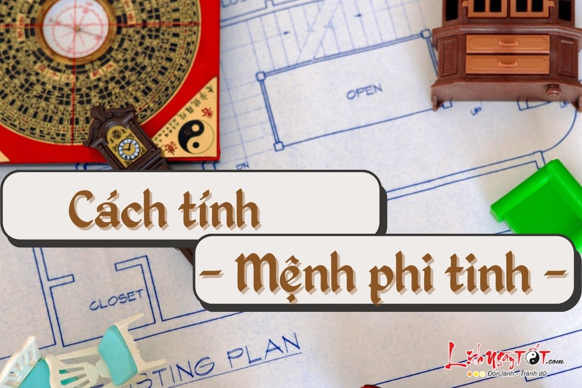 Cách tính mệnh phi tinh Cach tinh menh phi tinh