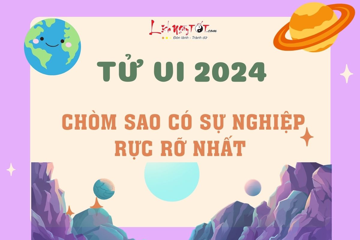 Top 6 chom sao co su nghiep ruc ro nhat nam 2024
