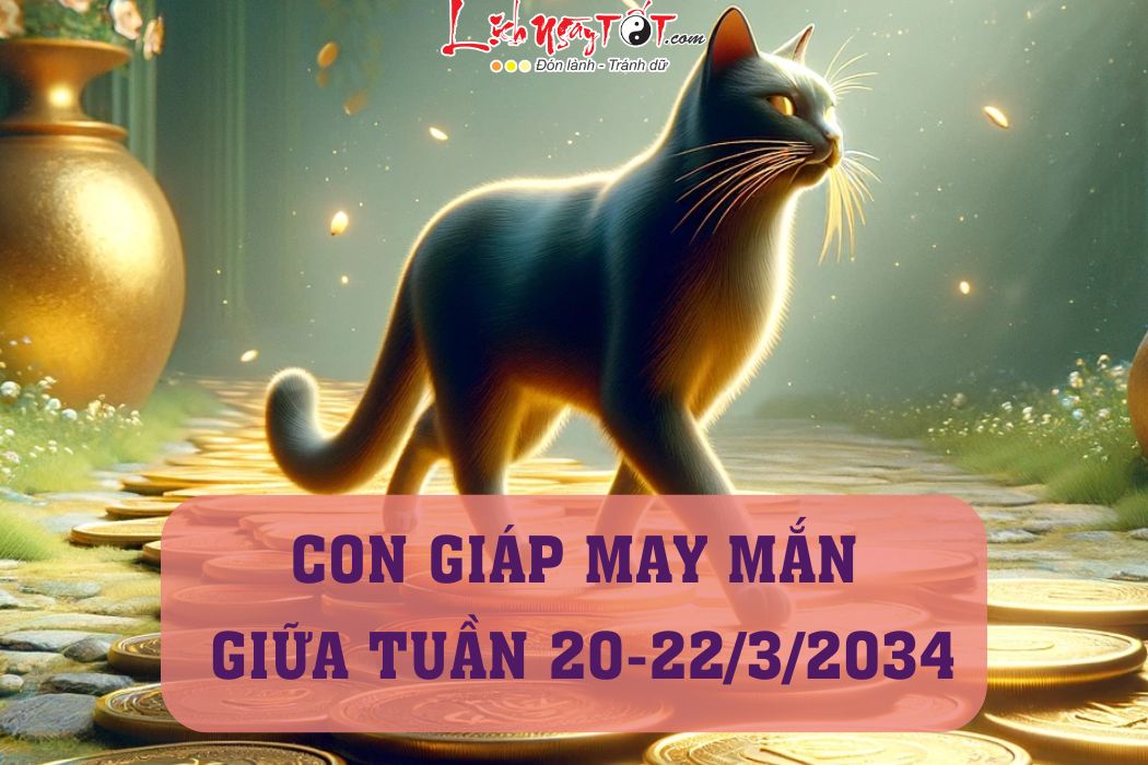 Con giáp may mắn giữa tuần Con giap may man giua tuan