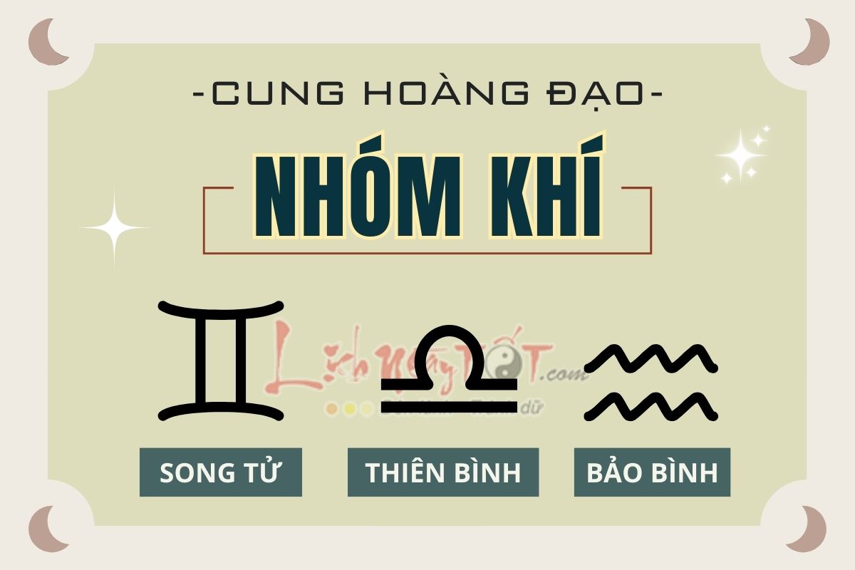 Cung Khí gồm những cung nào Cung Khi gom nhung cung nao