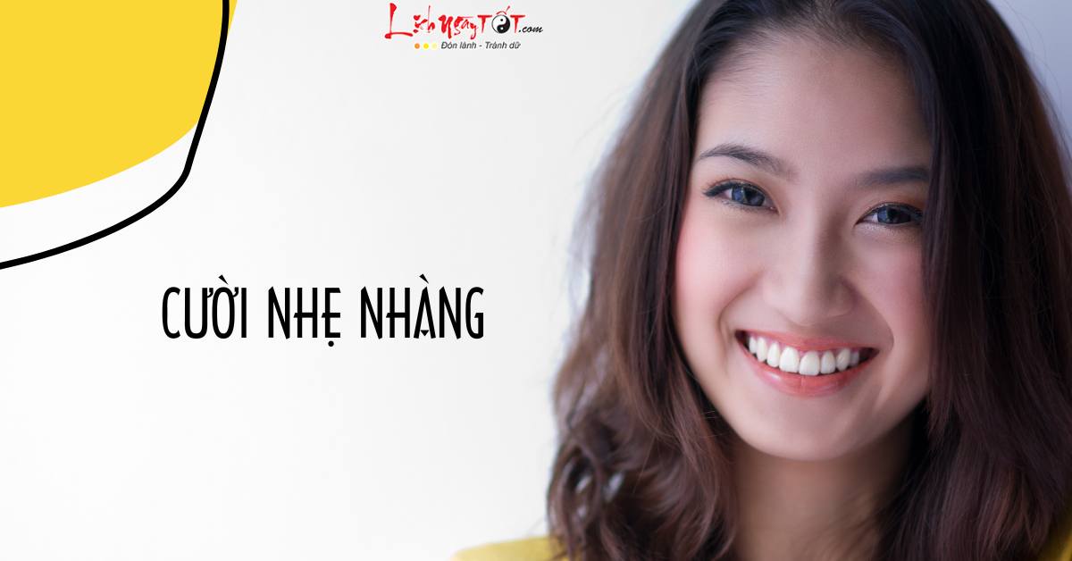 Cười nhẹ nhàng Cuoi nhe nhang