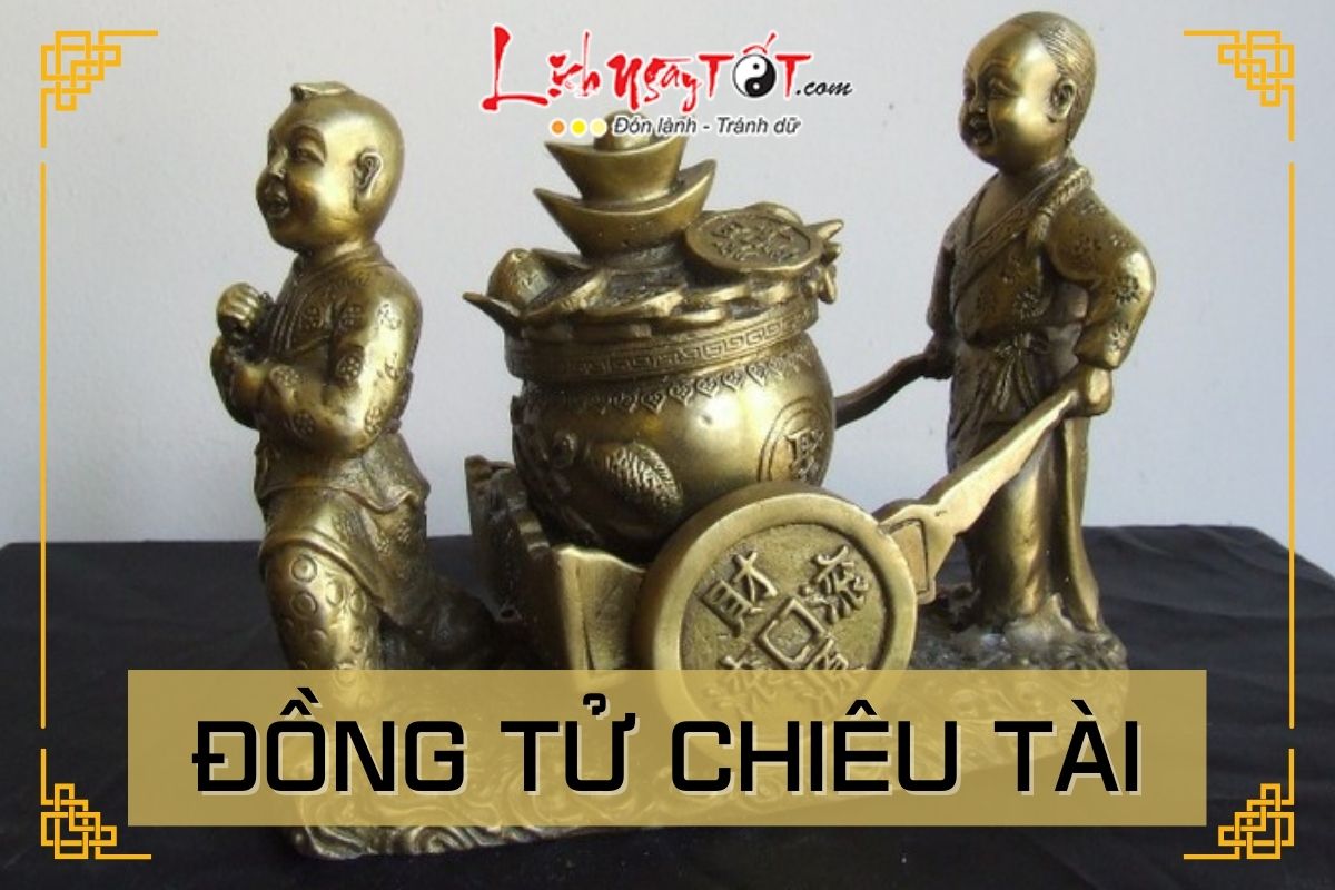 Đồng tử chiêu tài năm 2023 Dong tu chieu tai nam 2023