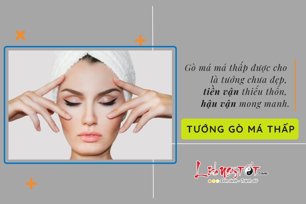 Gò má thấp Go ma thap
