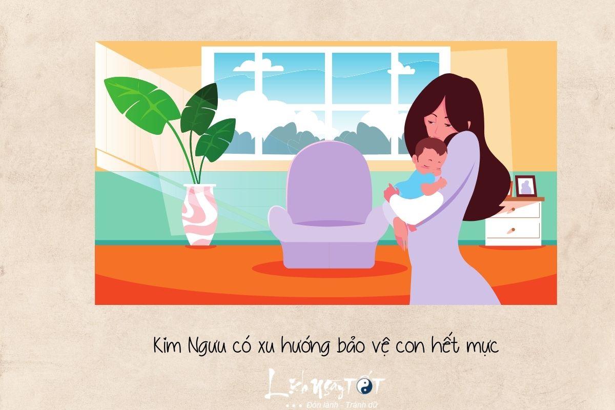 Bà mẹ cung Kim Ngưu hết sức bảo vệ con Ba me cung Kim Nguu het suc bao ve con