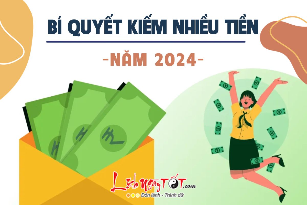Mẹo kiếm tiền năm 2024 cho 12 cung hoàng đạo Meo kiem tien nam 2024 cho 12 cung hoang dao