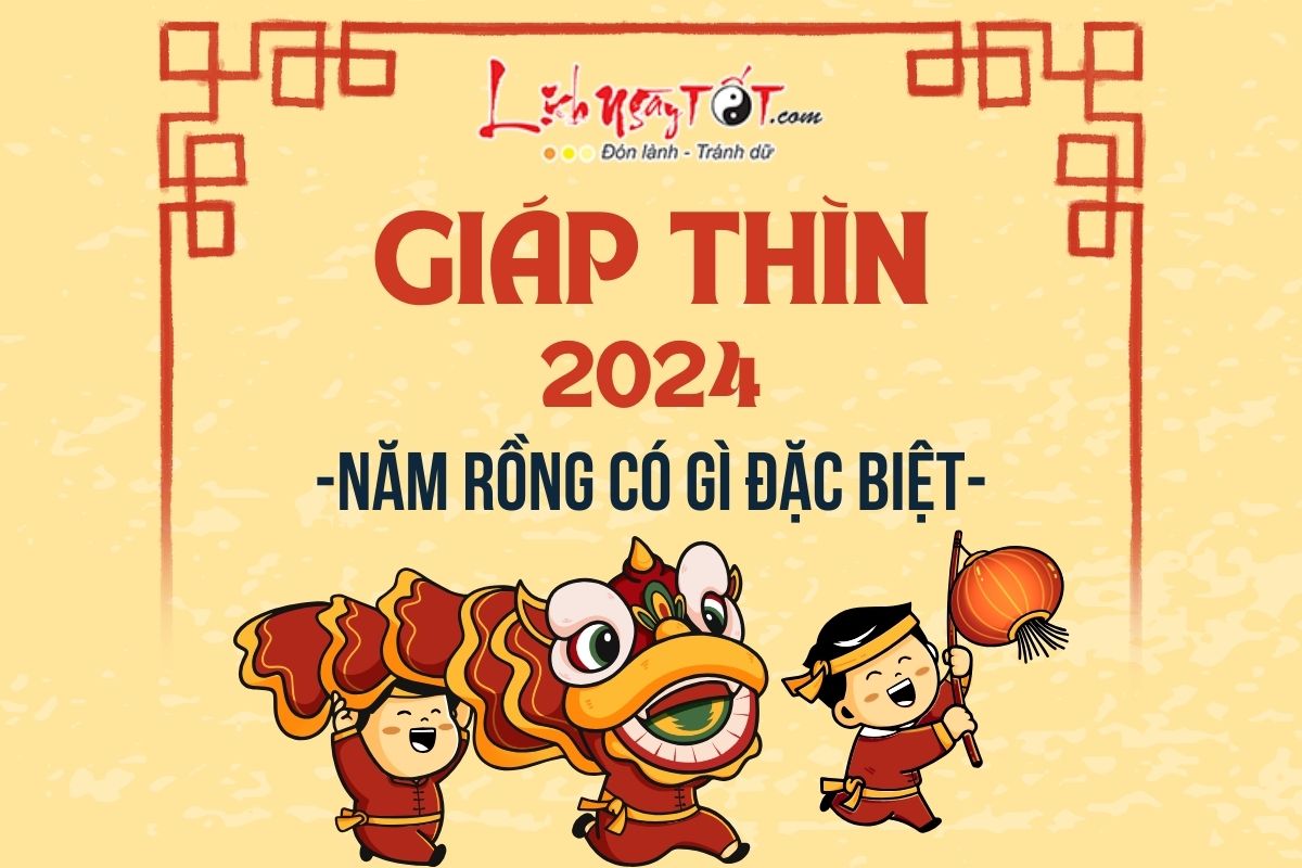 Năm Rồng Giáp Thìn 2024 Nam Rong Giap Thin 2024