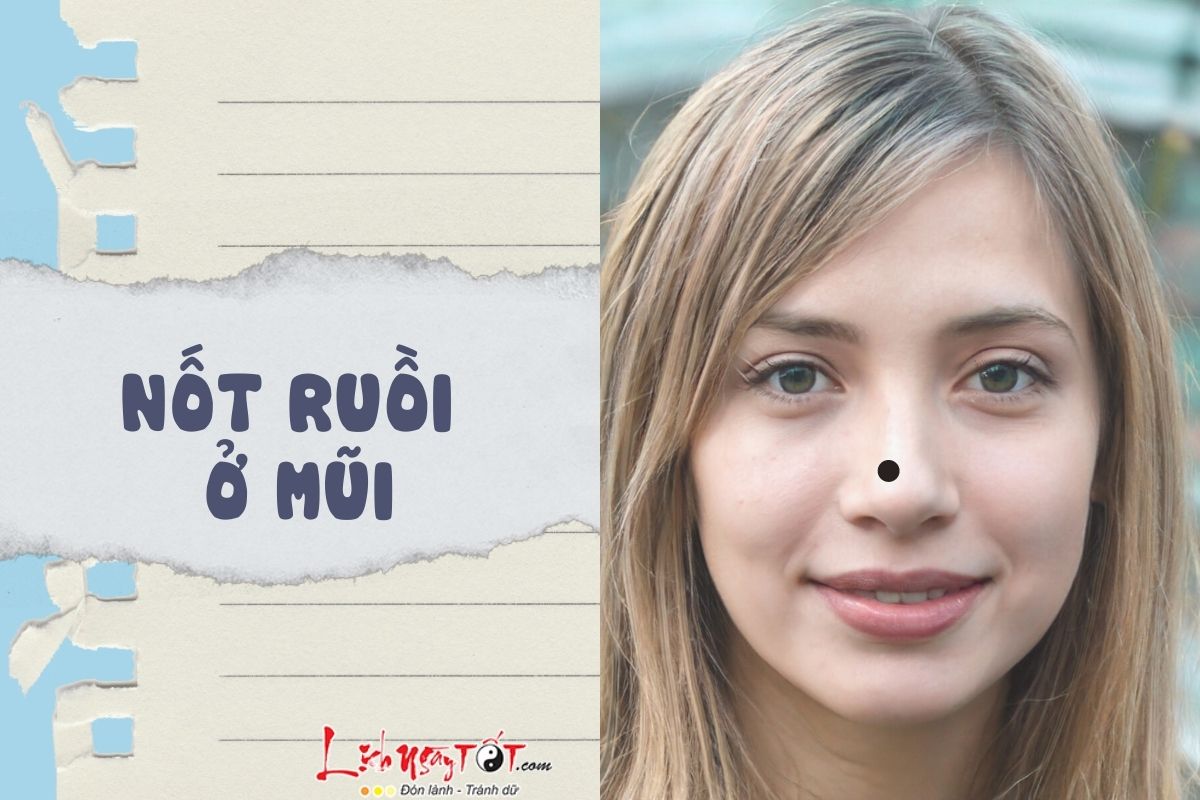 Nốt ruồi ở mũi Not ruoi o mui