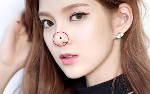 nốt ruồi ở mũi not ruoi o mui