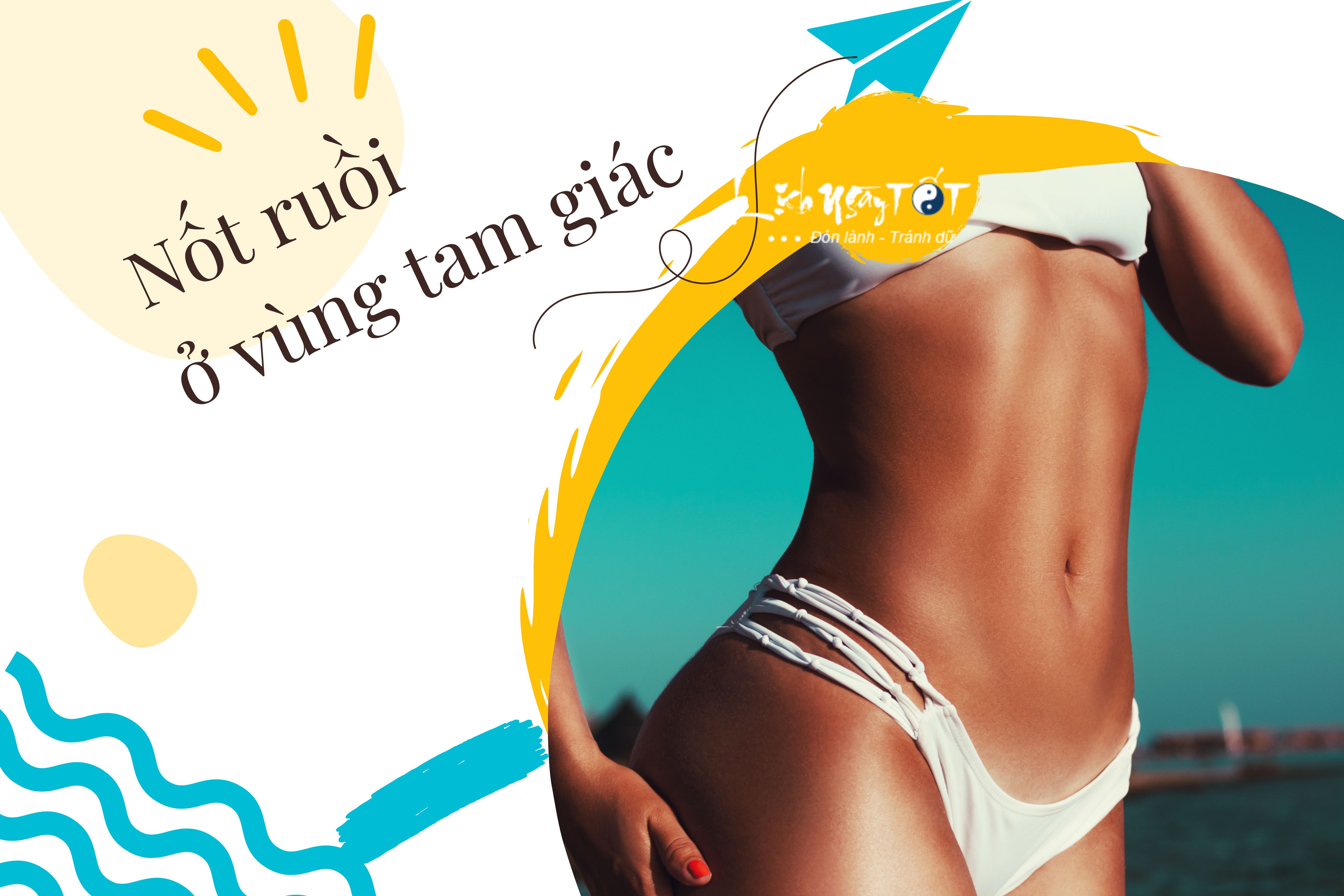 Nốt ruồi ở vùng tam giác Not ruoi o vung tam giac