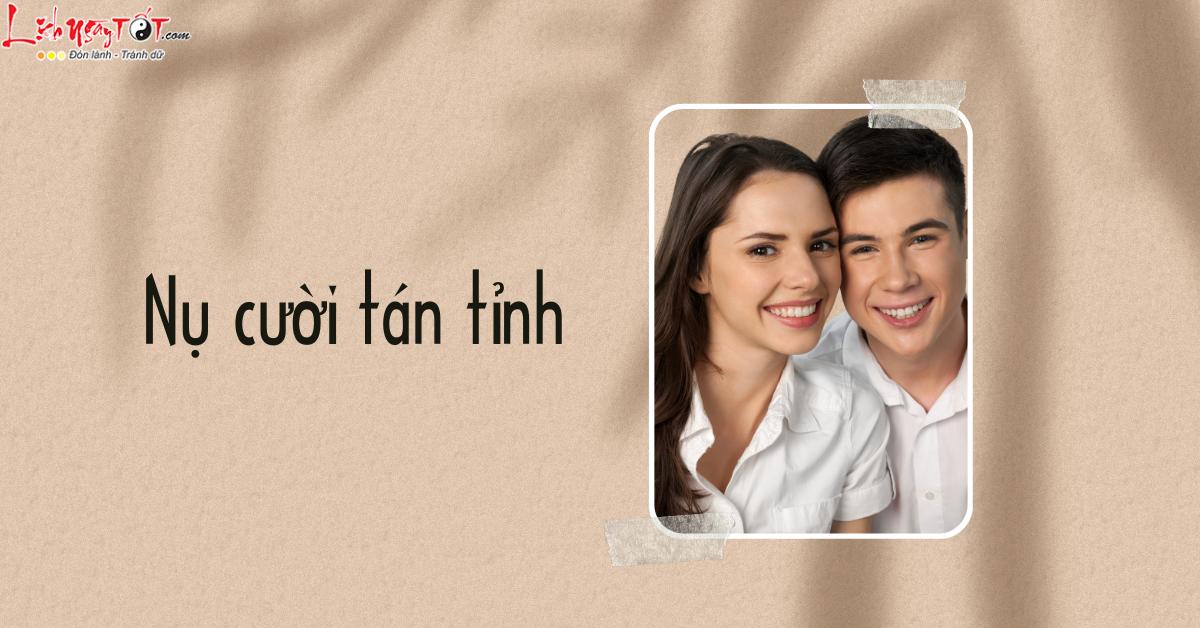 Nụ cười tán tỉnh Nu cuoi tan tinh