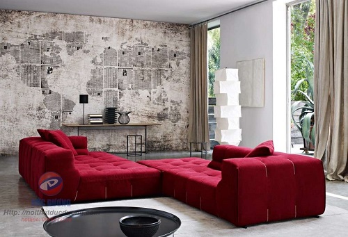 Phong thủy phòng khách chiêu tài với bộ ghế sofa chuẩn màu hình ảnh Phong thuy phong khach chieu tai voi bo ghe sofa chuan mau hinh anh