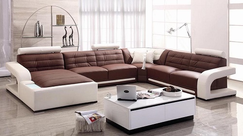 Phong thủy phòng khách chiêu tài với bộ ghế sofa chuẩn màu hình ảnh Phong thuy phong khach chieu tai voi bo ghe sofa chuan mau hinh anh