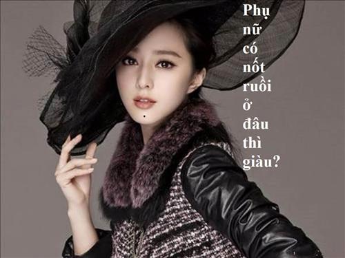 phu nu co not ruoi o dau thi giau phu nu co not ruoi o dau thi giau