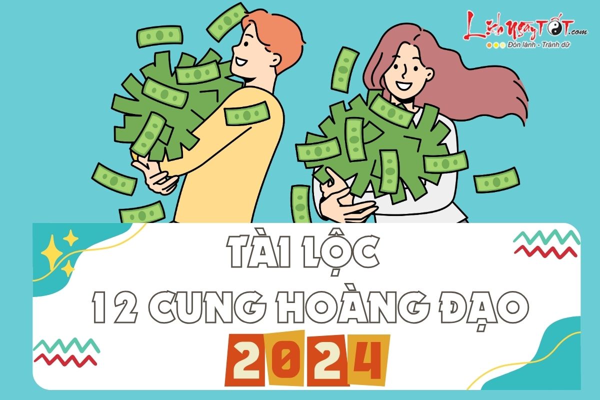 Tài lộc năm 2024 của 12 chòm sao Tai loc nam 2024 cua 12 chom sao